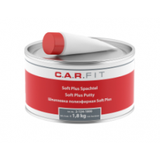 Облегченная шпатлевка C.A.R.FIT SOFT PLUS, 1,8 кг с отвердителем Облегченная шпатлевка C.A.R.FIT SOFT PLUS, 1,8 кг с отвердителем